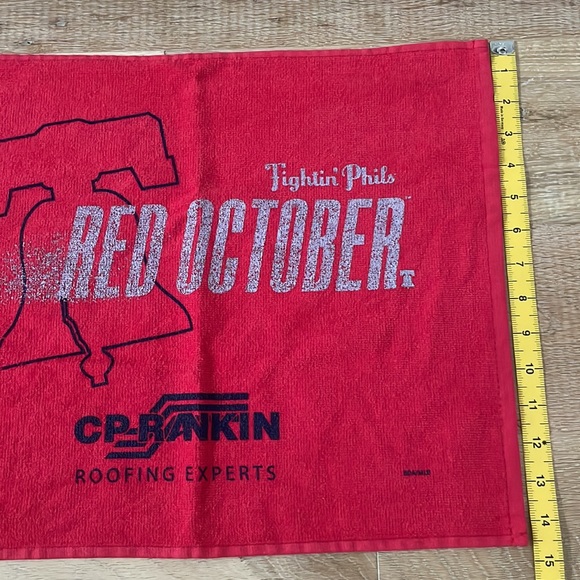 Philadelphia Phillies Red October Fightin’ Phils Rally 3 Towels NWOT - Picture 8 of 8